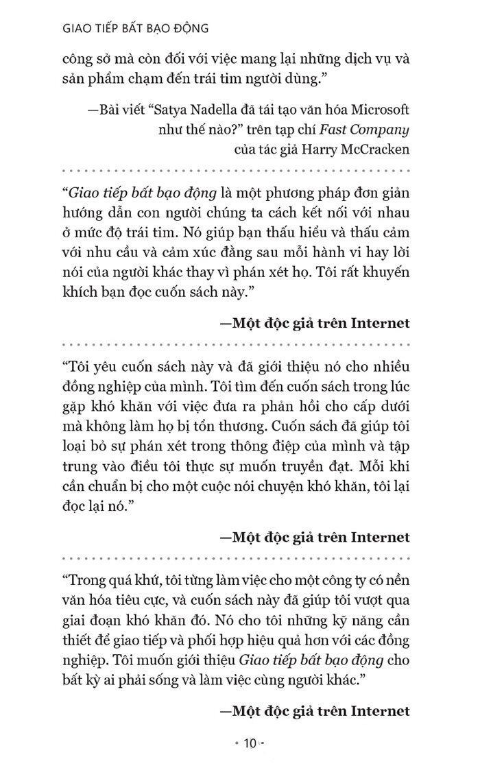 giao tiếp bất bạo động - ngôn ngữ của lòng trắc ẩn - Ảnh 8