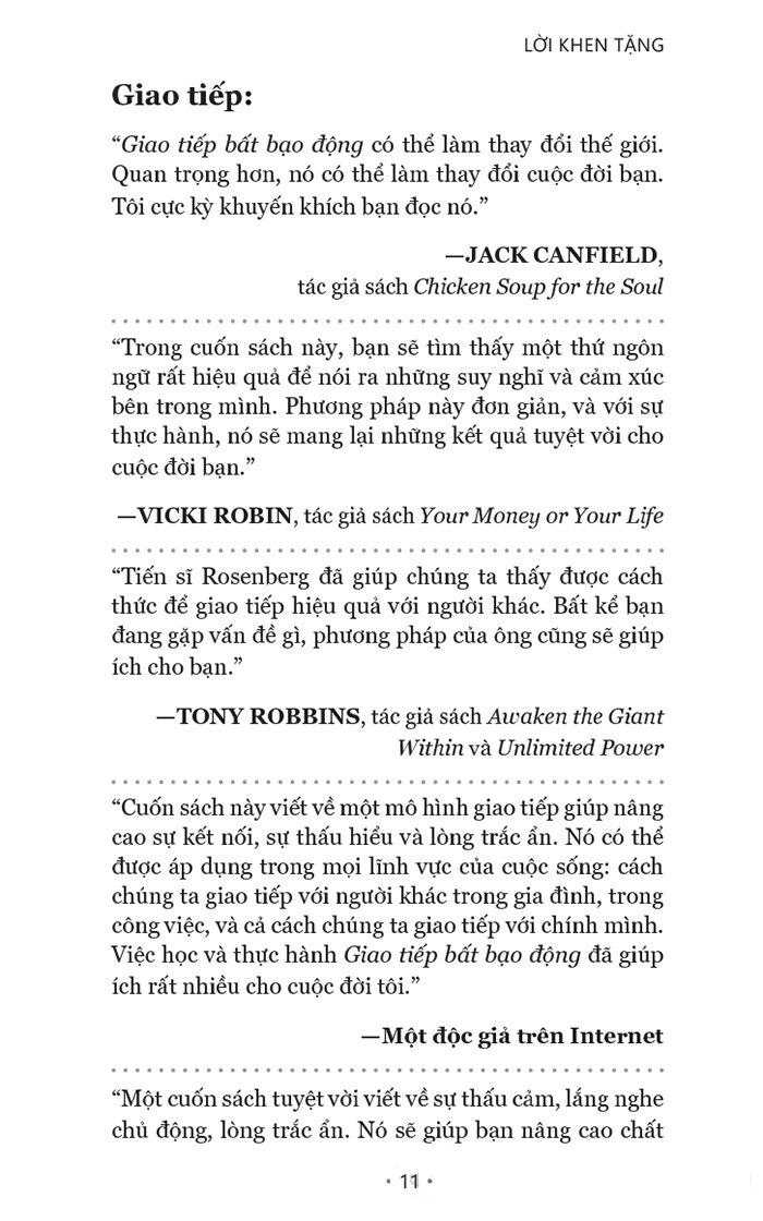 giao tiếp bất bạo động - ngôn ngữ của lòng trắc ẩn - Ảnh 9