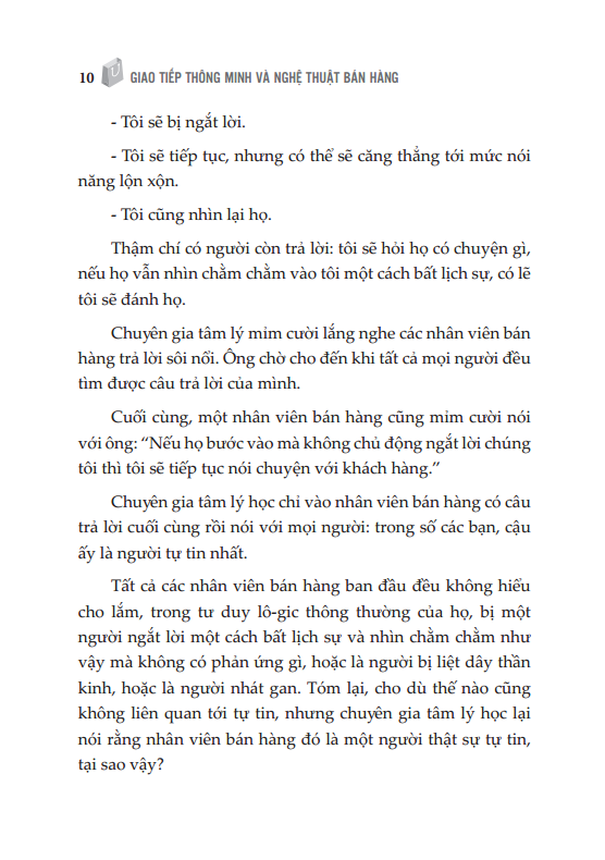 giao tiếp thông minh và nghệ thuật bán hàng (tái bản 2022) - Ảnh 12
