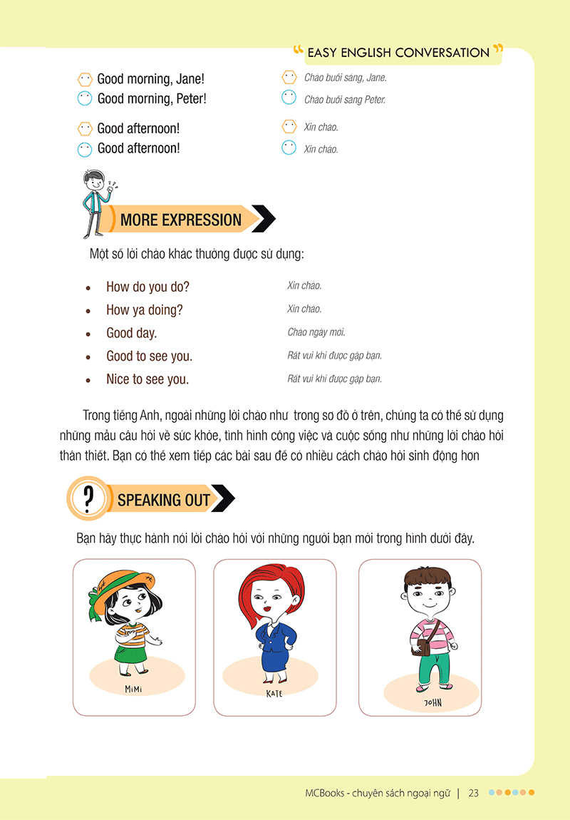 giao tiếp tiếng anh thật dễ dàng - easy english conversation (tái bản 2020) - Ảnh 11