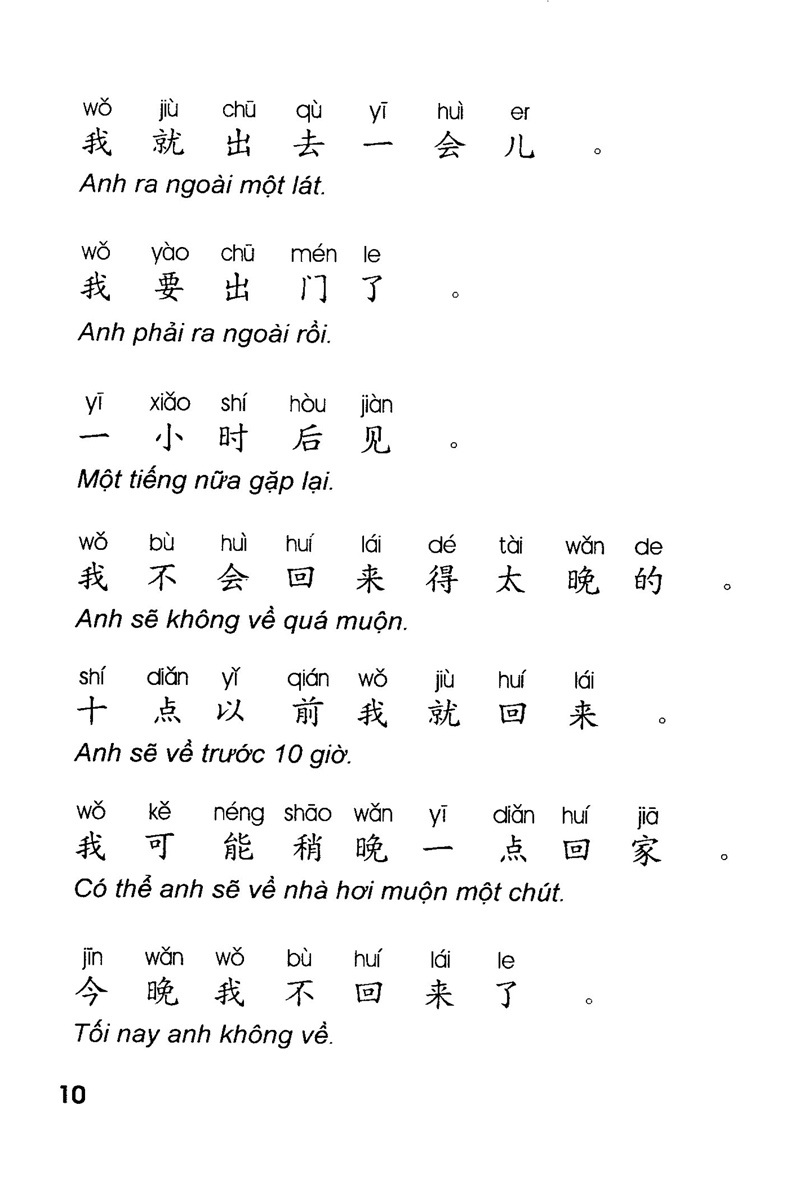 giao tiếp tiếng hoa trong mọi tình huống - kèm cd - Ảnh 10