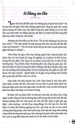 giao tiếp với phụ huynh khó tính (tái bản 2024) - Ảnh 3