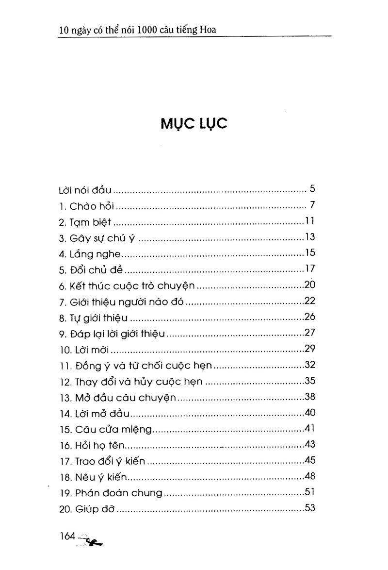 giao tiếp xã hội - 10 ngày có thể nói 1000 câu tiếng hoa - Ảnh 3