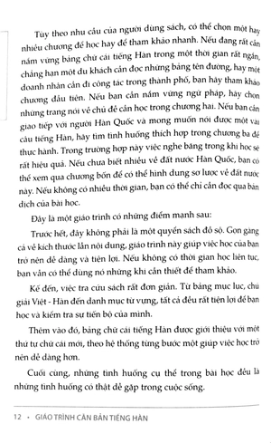 giáo trình căn bản tiếng hàn (tái bản 2018) - Ảnh 3