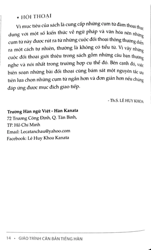 giáo trình căn bản tiếng hàn (tái bản 2018) - Ảnh 5