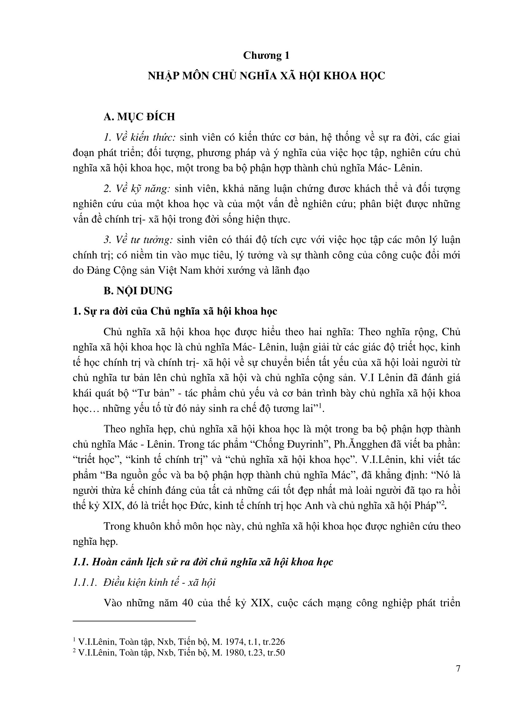 giáo trình chủ nghĩa xã hội khoa học (dành cho bậc đại học hệ không chuyên lý luận chính trị) - Ảnh 7
