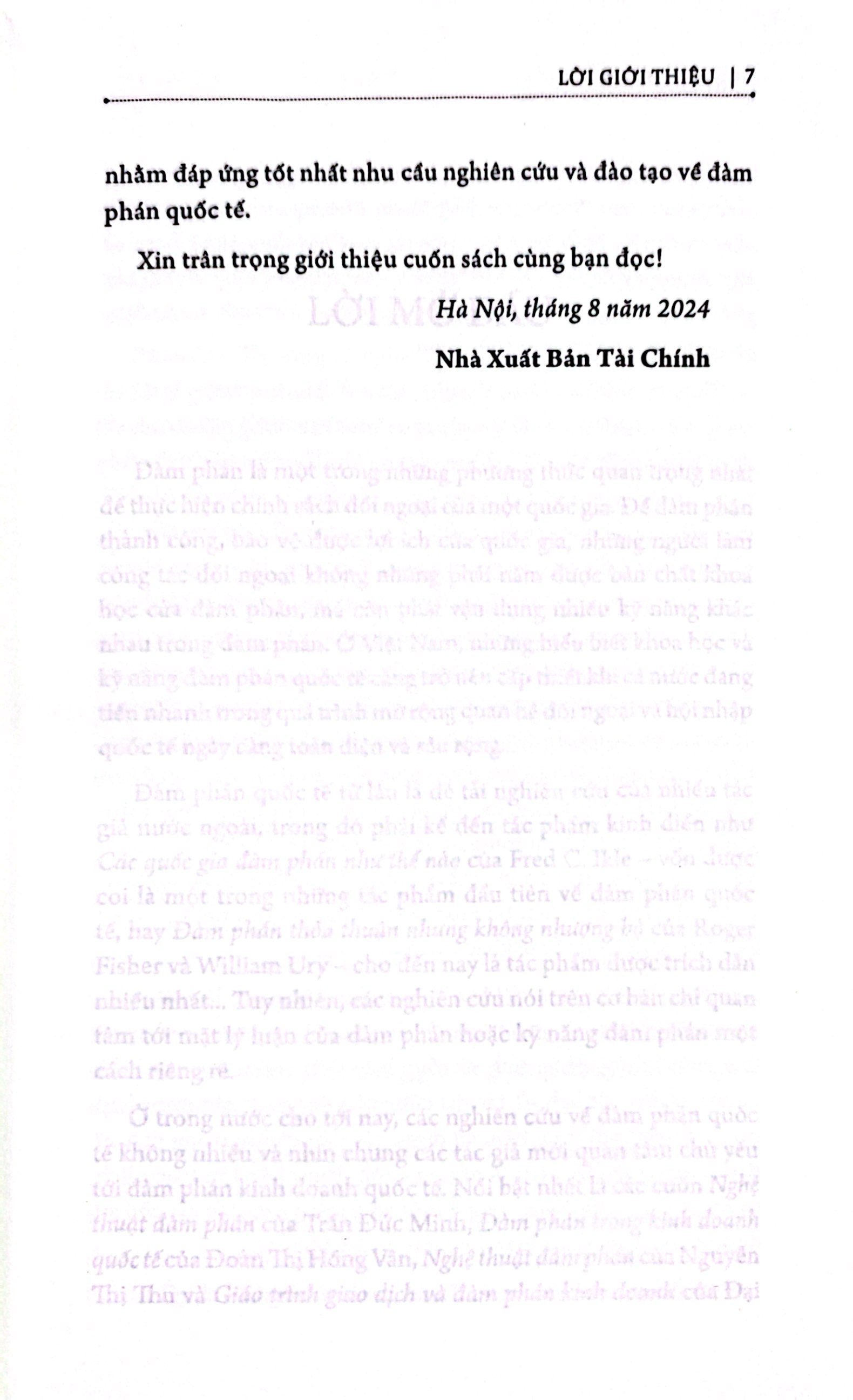 giáo trình đàm phán quốc tế - Ảnh 5