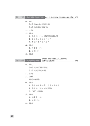 giáo trình hán ngữ 1 - tập 1 - quyển thượng (phiên bản 3) - Ảnh 10