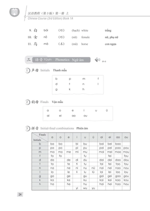 giáo trình hán ngữ 1 - tập 1 - quyển thượng (phiên bản 3) - Ảnh 14