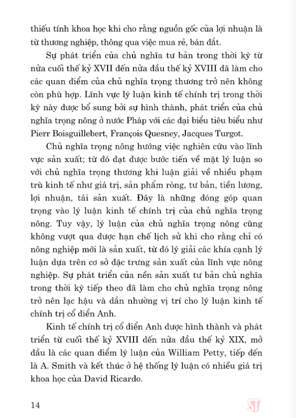 giáo trình kinh tế chính trị mác - lênin (dành cho bậc đại học hệ không chuyên lý luận chính trị) (tái bản 2024) - Ảnh 10