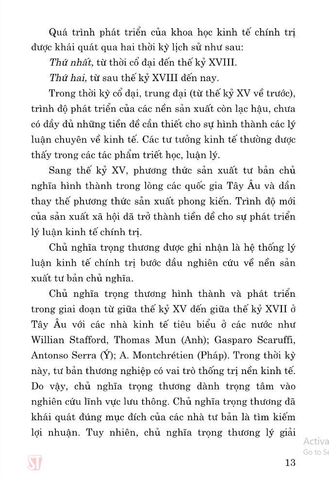giáo trình kinh tế chính trị mác - lênin (dành cho bậc đại học hệ không chuyên lý luận chính trị) (tái bản 2024) - Ảnh 9