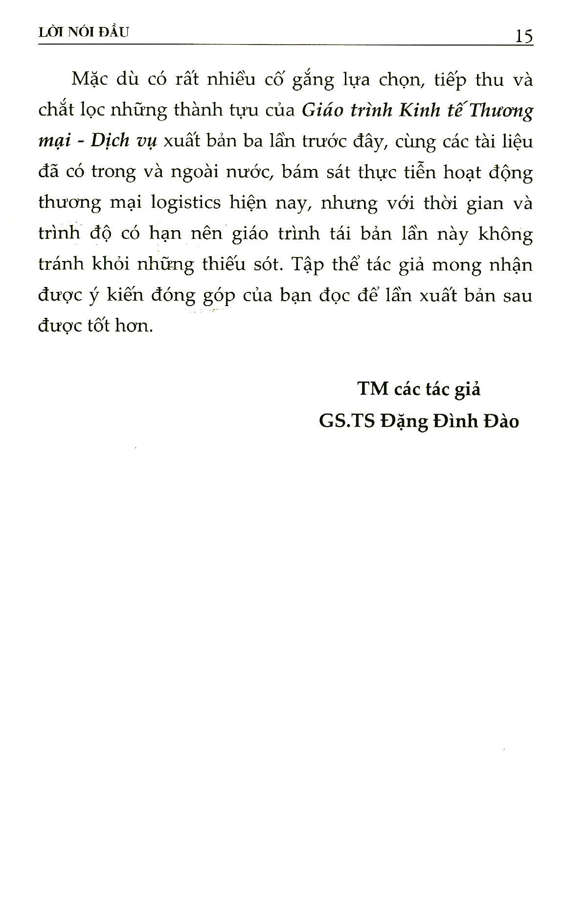 giáo trình kinh tế thương mại-dịch vụ (dành cho ngành kinh tế, logistics và quản trị kinh doanh) - Ảnh 12