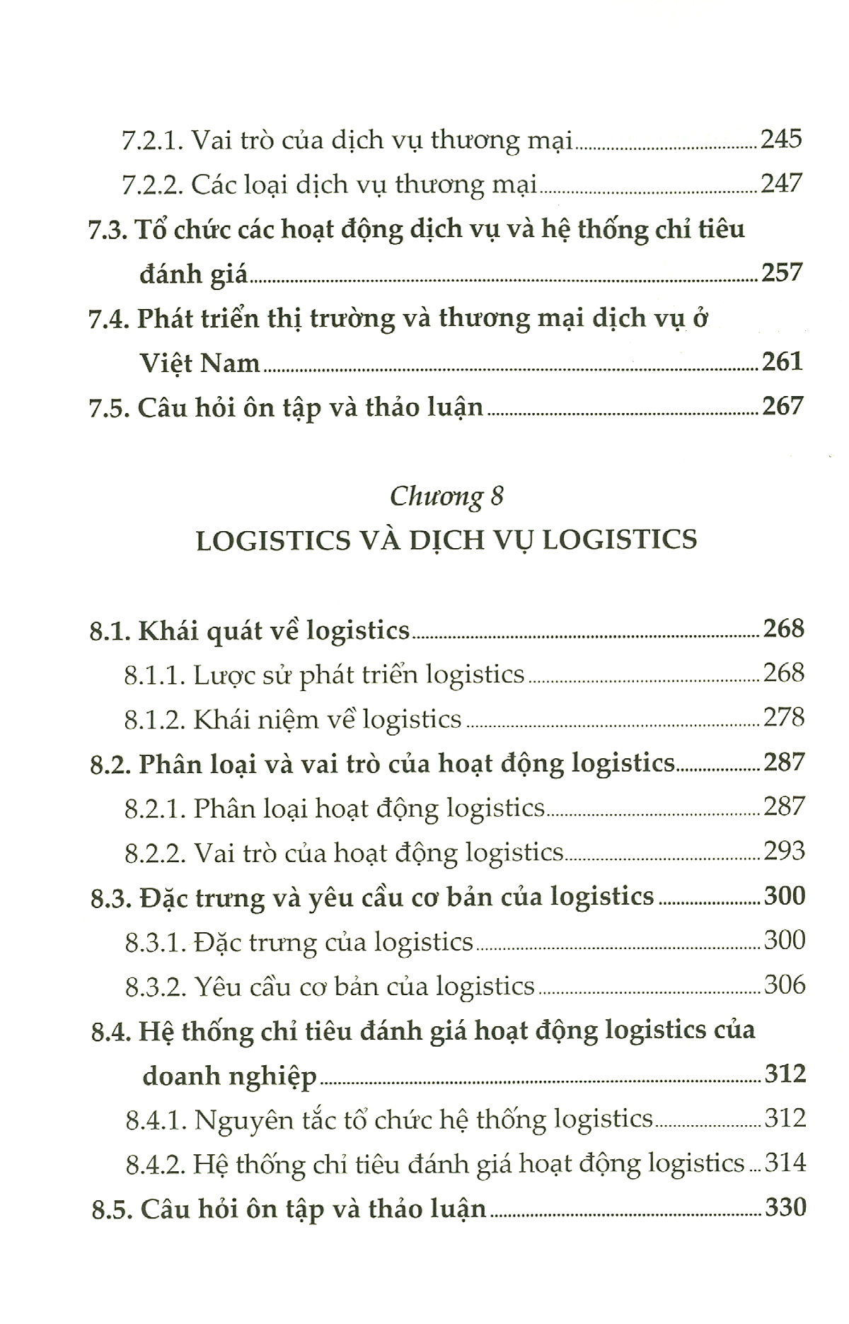 giáo trình kinh tế thương mại-dịch vụ (dành cho ngành kinh tế, logistics và quản trị kinh doanh) - Ảnh 8