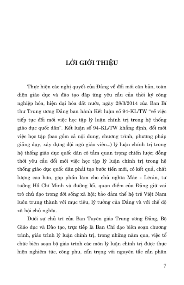 giáo trình lịch sử đảng cộng sản việt nam (dành cho bậc đại học hệ không chuyên lý luận chính trị) - Ảnh 3