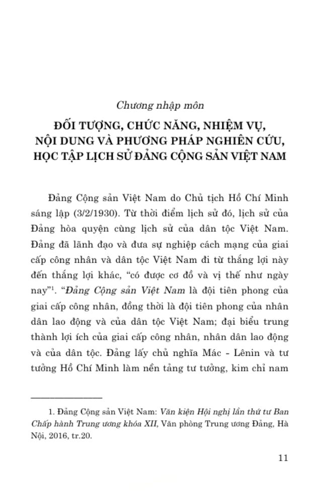 giáo trình lịch sử đảng cộng sản việt nam (dành cho bậc đại học hệ không chuyên lý luận chính trị) - Ảnh 6