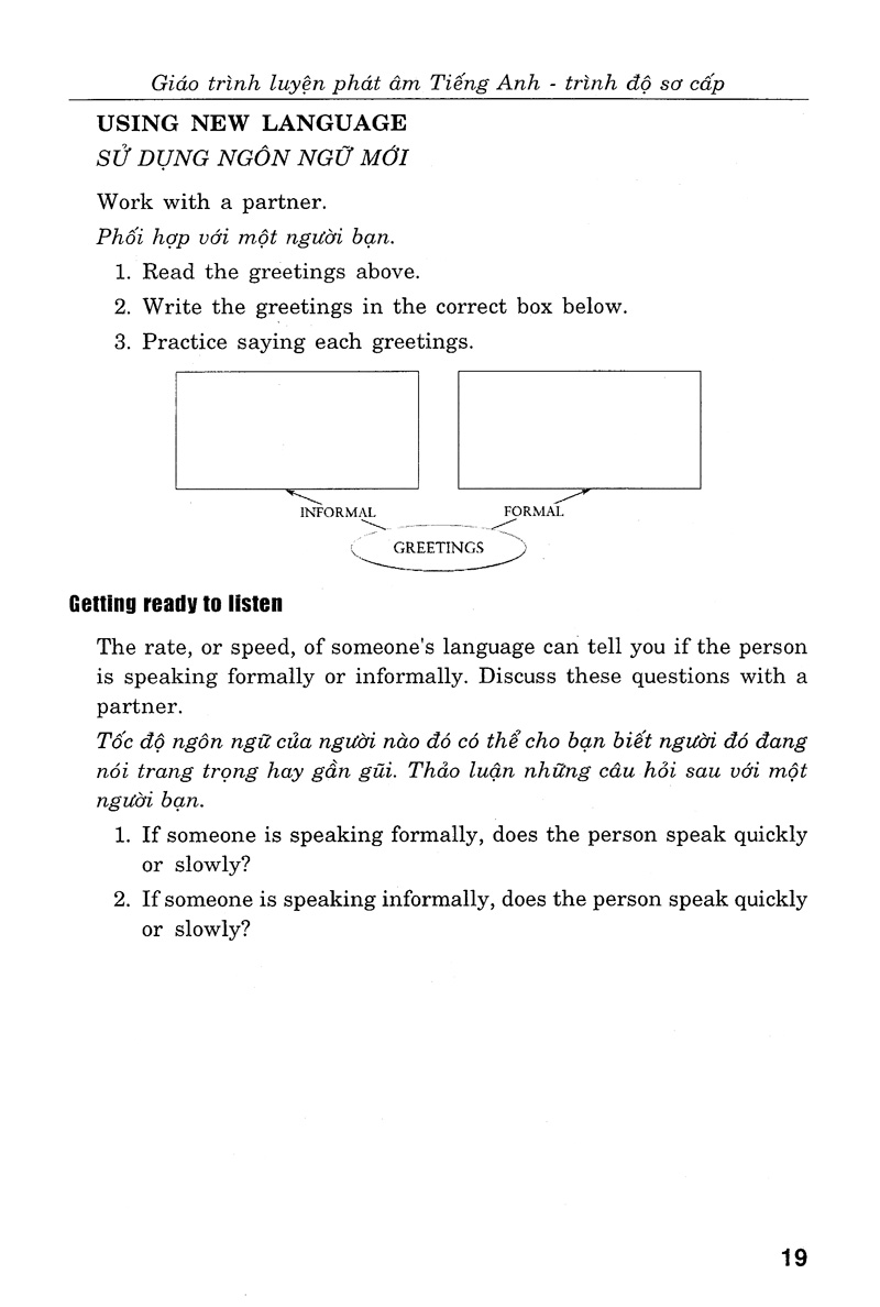 giáo trình luyện kỹ năng nghe - nói tiếng anh_trình độ sơ cấp (+cd) - Ảnh 17