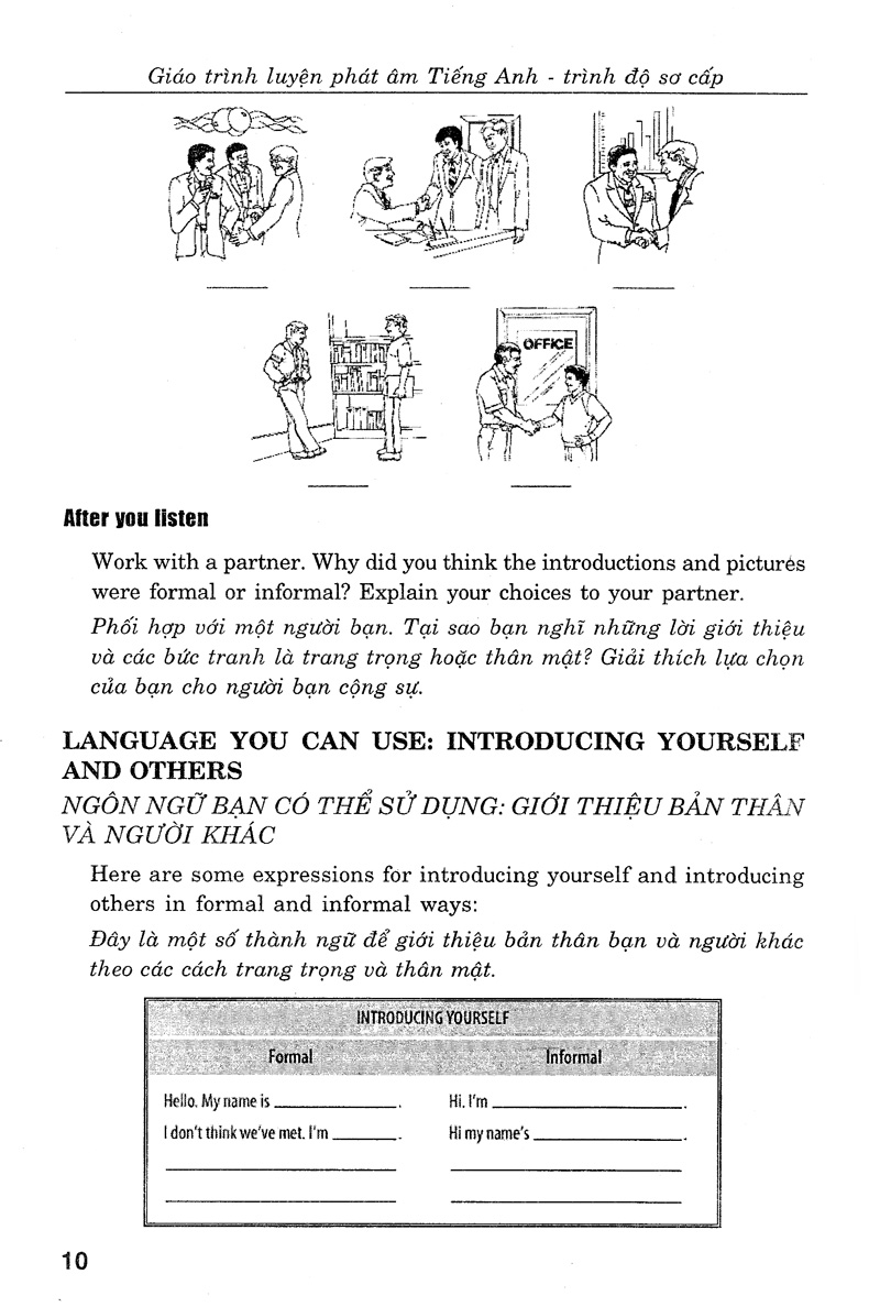 giáo trình luyện kỹ năng nghe - nói tiếng anh_trình độ sơ cấp (+cd) - Ảnh 8
