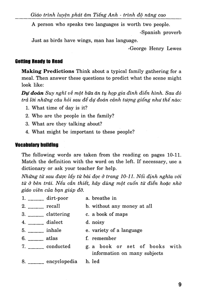 giáo trình luyện kỹ năng nghe - nói tiếng anh_trình độ trung cấp (+cd) - Ảnh 5