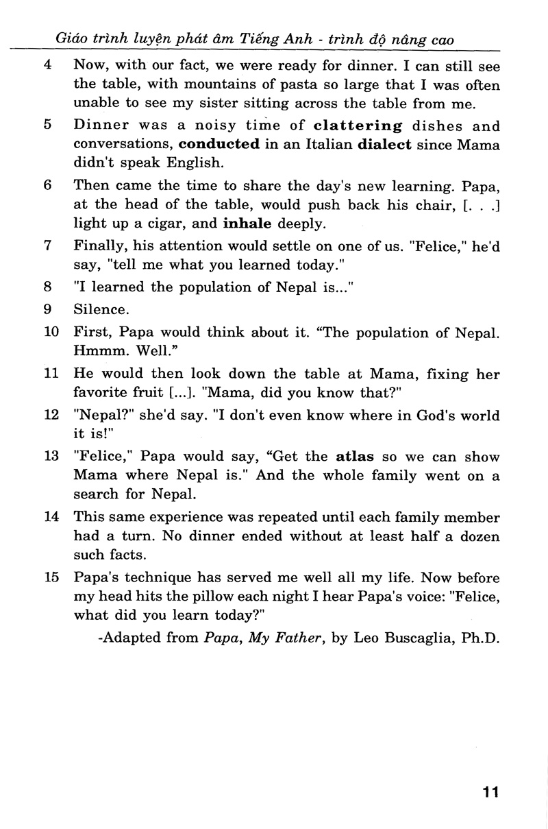 giáo trình luyện kỹ năng nghe - nói tiếng anh_trình độ trung cấp (+cd) - Ảnh 7
