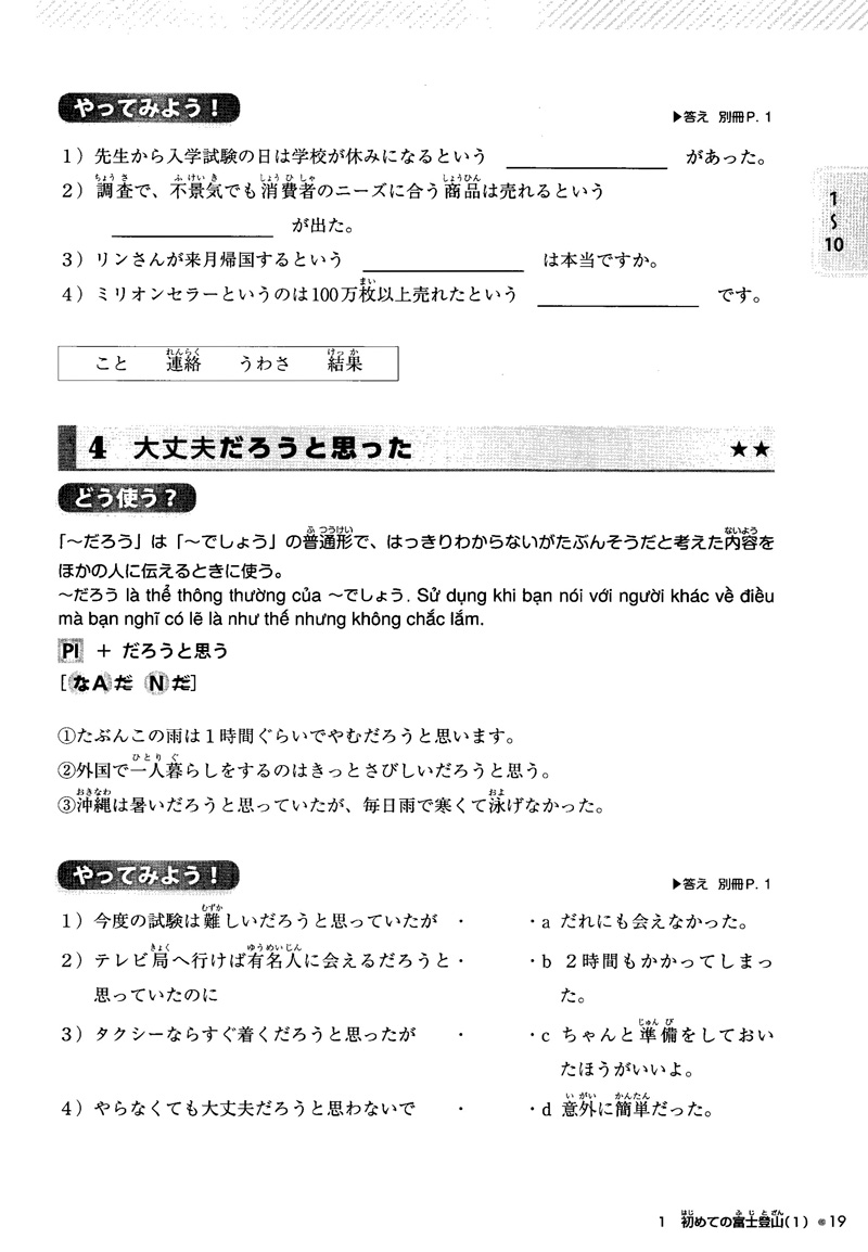 giáo trình luyện thi năng lực tiếng nhật try! - n3 (kèm 1 cd) - Ảnh 11