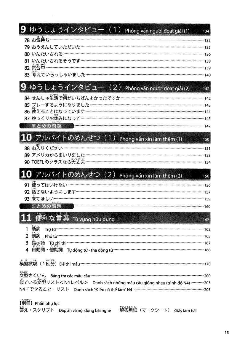 giáo trình luyện thi năng lực tiếng nhật try! - n4 (kèm 1 cd) - Ảnh 6