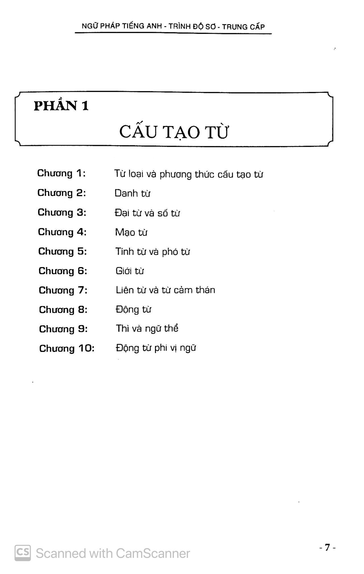 giáo trình ngữ pháp tiếng anh (trình độ sơ - trung cấp) - Ảnh 3