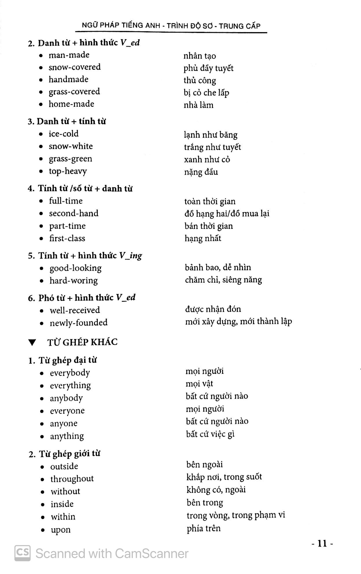 giáo trình ngữ pháp tiếng anh (trình độ sơ - trung cấp) - Ảnh 7