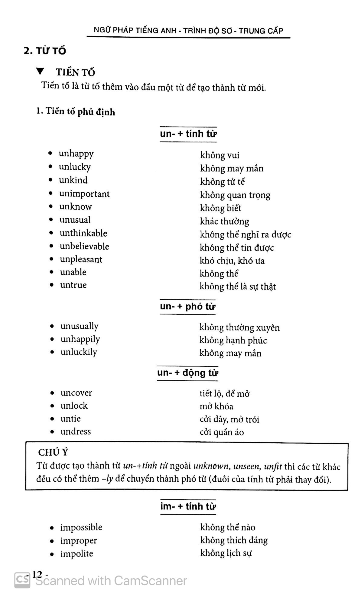 giáo trình ngữ pháp tiếng anh (trình độ sơ - trung cấp) - Ảnh 8