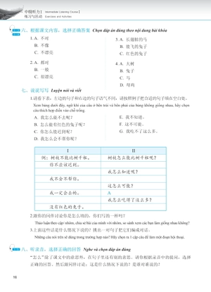 giáo trình phát triển hán ngữ - nghe trung cấp 1 - Ảnh 11