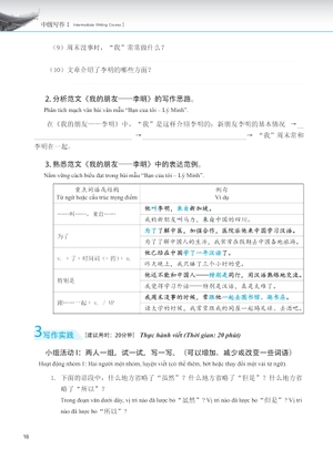 giáo trình phát triển hán ngữ - viết trung cấp 1 - Ảnh 11