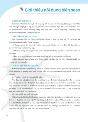 giáo trình phát triển hán ngữ - viết trung cấp 1 - Ảnh 4