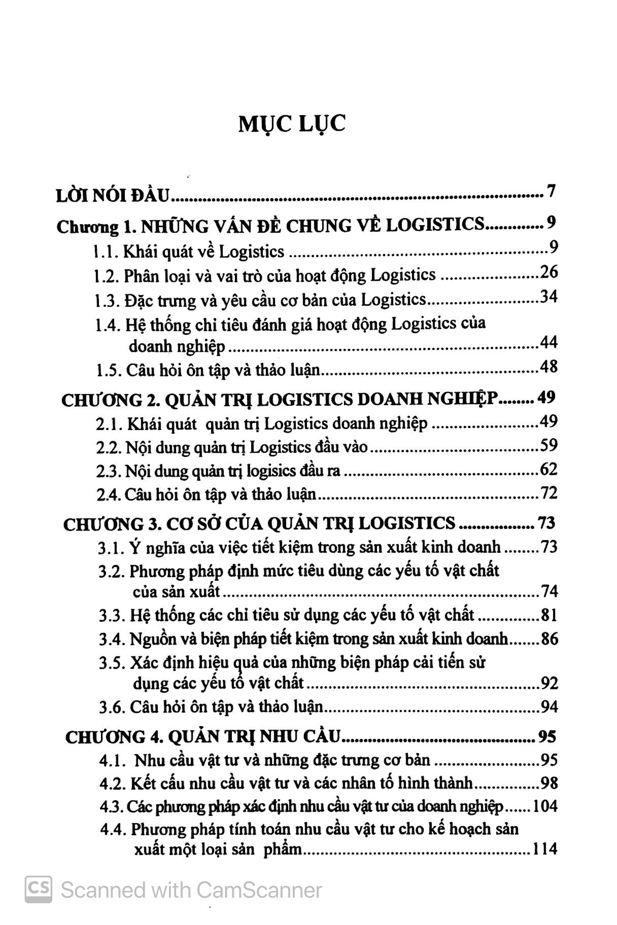giáo trình quản trị logistics (dùng cho ngành kinh tế và quản trị kinh doanh) (tái bản 2023) - Ảnh 3