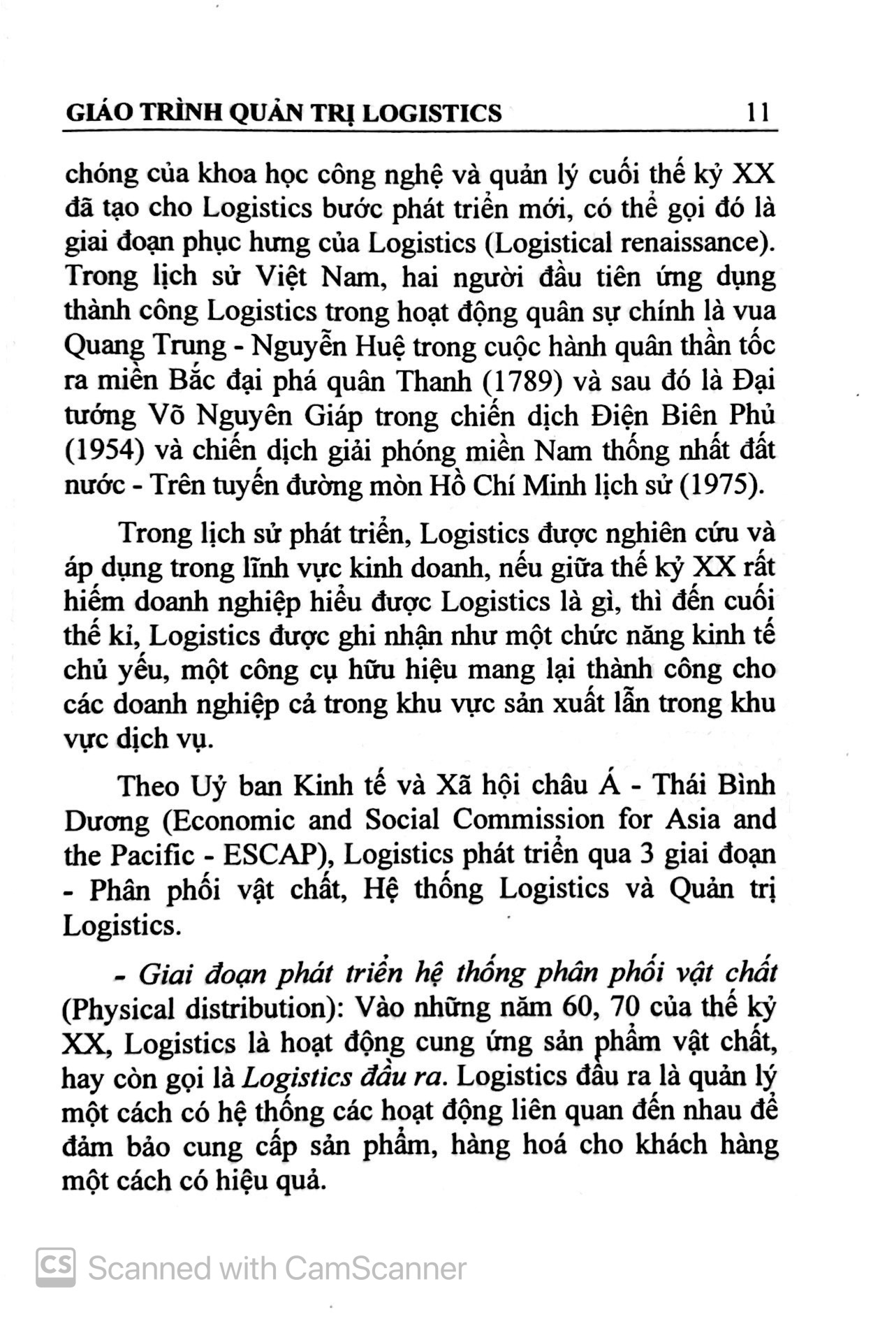 giáo trình quản trị logistics (dùng cho ngành kinh tế và quản trị kinh doanh) (tái bản 2023) - Ảnh 7