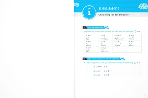 giáo trình tiếng hoa đương đại - sách bài tập + sách tập viết 1-1 - Ảnh 4