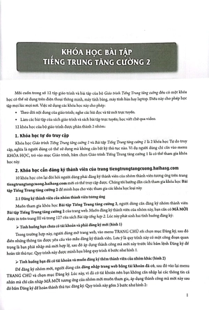 giáo trình tiếng trung tăng cường - sách bài tập tổng hợp - quyển 2/6 - Ảnh 3