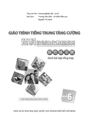 giáo trình tiếng trung tăng cường - sách bài tập tổng hợp - quyển 6/6 - Ảnh 3