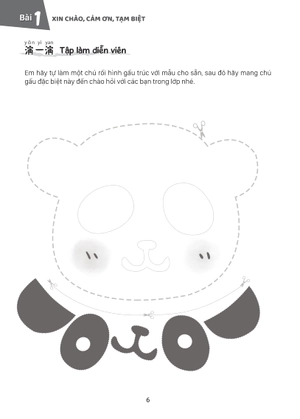 giáo trình tiếng trung trẻ em - xin chào tiếng trung - sách bài tập 1 - Ảnh 13