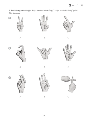 giáo trình tiếng trung trẻ em - xin chào tiếng trung - sách bài tập 1 - Ảnh 16