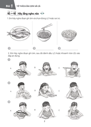 giáo trình tiếng trung trẻ em - xin chào tiếng trung - sách bài tập 2 - Ảnh 9