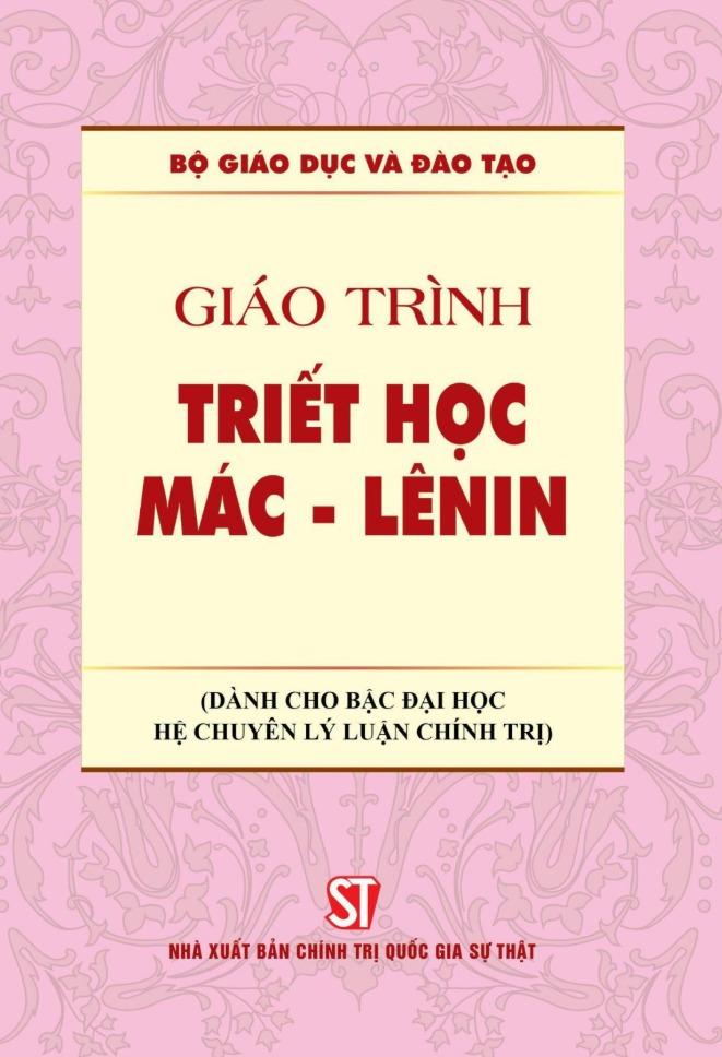 giáo trình triết học mác-lenin (dành cho bậc đại học hệ chuyên lý luận chính trị) - Ảnh 2