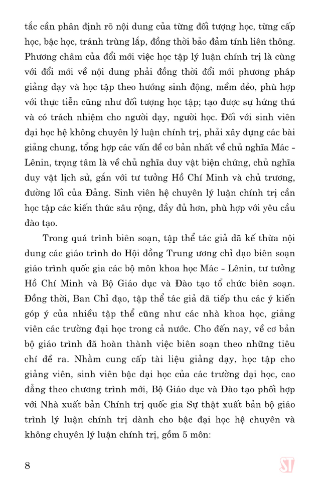 giáo trình triết học mác-lenin (dành cho bậc đại học hệ chuyên lý luận chính trị) - Ảnh 4