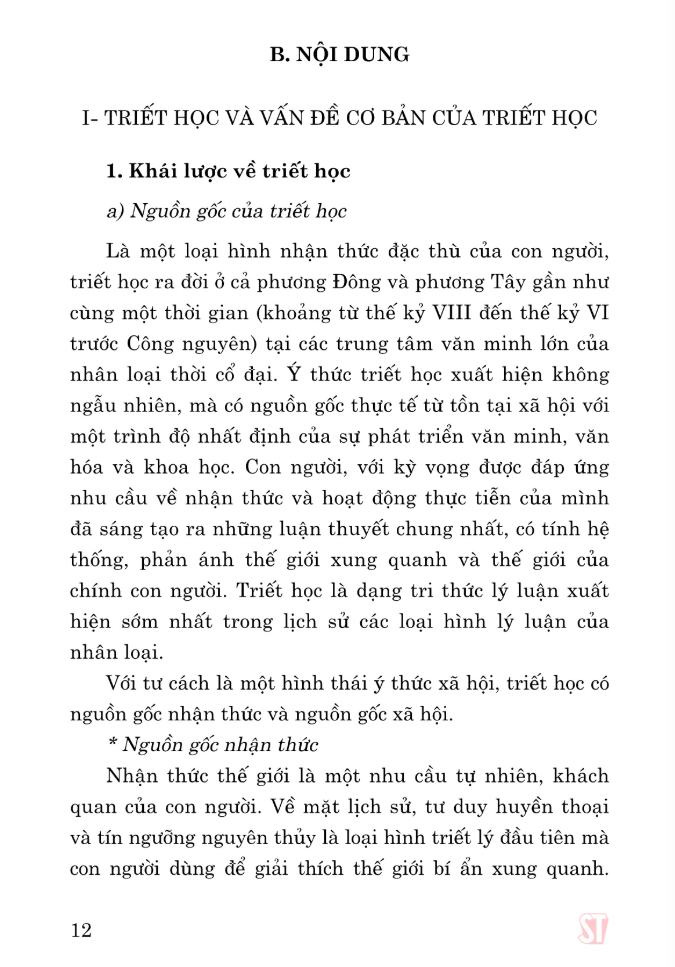 giáo trình triết học mác-lenin (dành cho bậc đại học hệ chuyên lý luận chính trị) - Ảnh 7