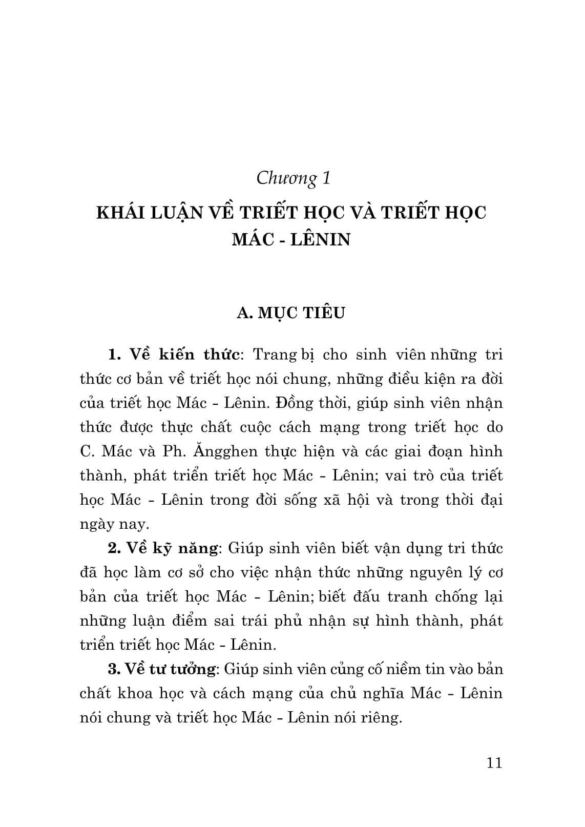 giáo trình triết học mác - lênin (dành cho bậc đại học hệ không chuyên lý luận chính trị) - Ảnh 13