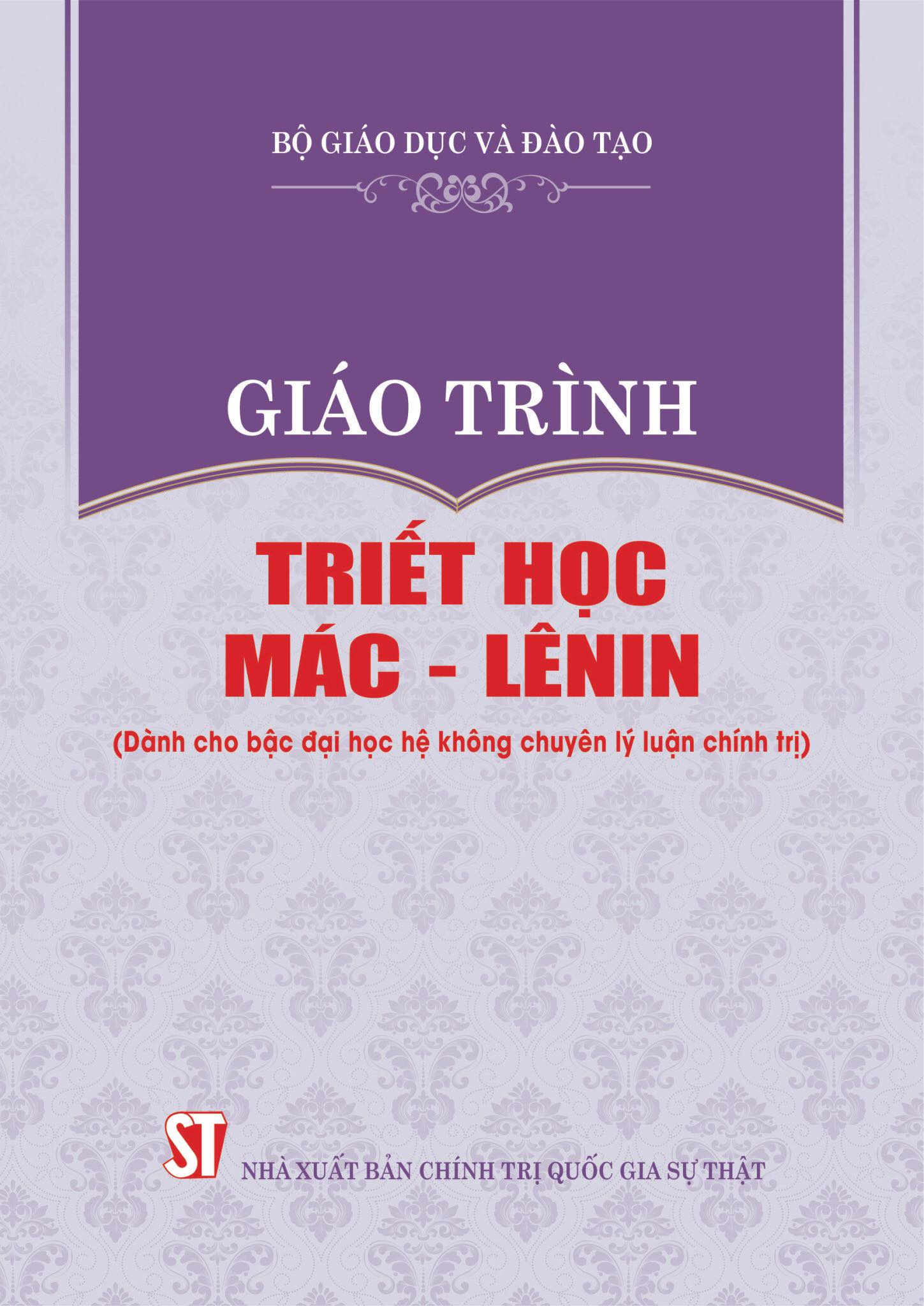giáo trình triết học mác - lênin (dành cho bậc đại học hệ không chuyên lý luận chính trị) - Ảnh 2
