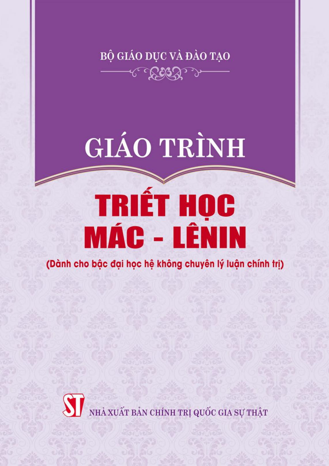 giáo trình triết học mác - lênin (dành cho bậc đại học hệ không chuyên lý luận chính trị) - Ảnh 3