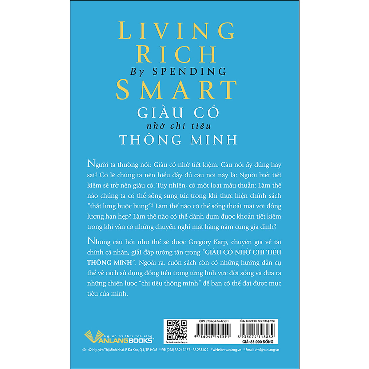 giàu có nhờ chi tiêu thông minh - living rich by spending smart (tái bản 2019) - Ảnh 3