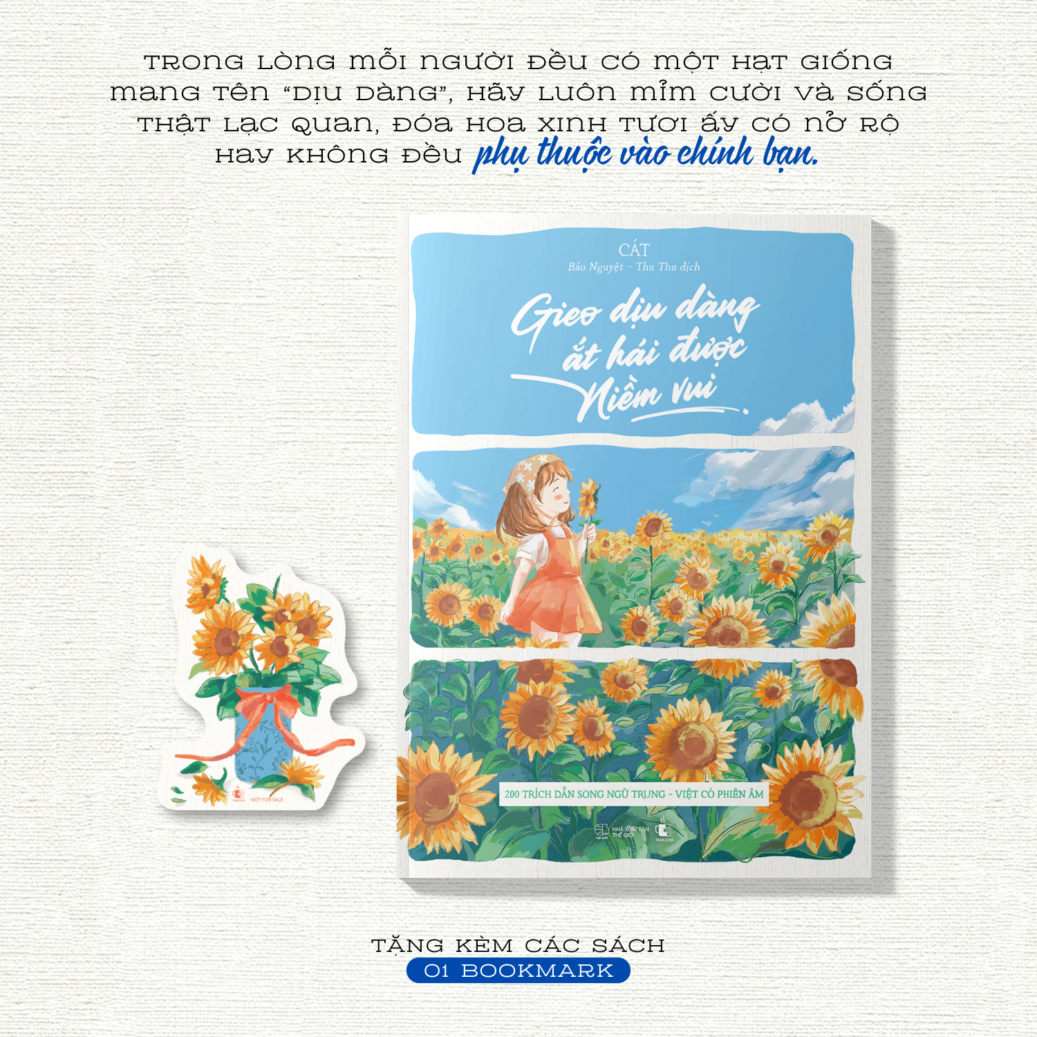 gieo dịu dàng ắt hái được niềm vui - 200 trích dẫn song ngữ trung-việt có phiên âm - Ảnh 3