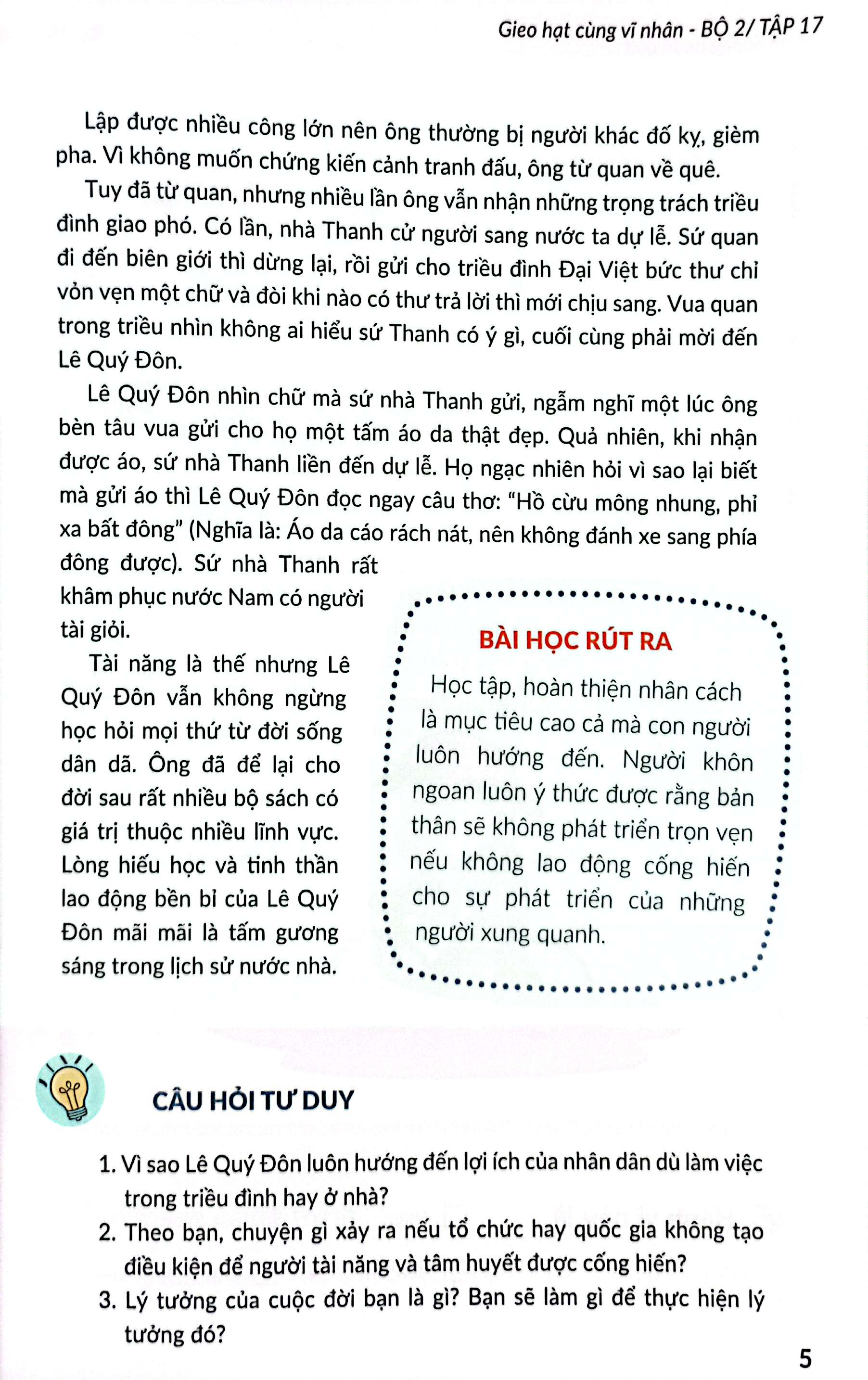 gieo hạt cùng vĩ nhân - bộ 2 - tập 17 - Ảnh 6