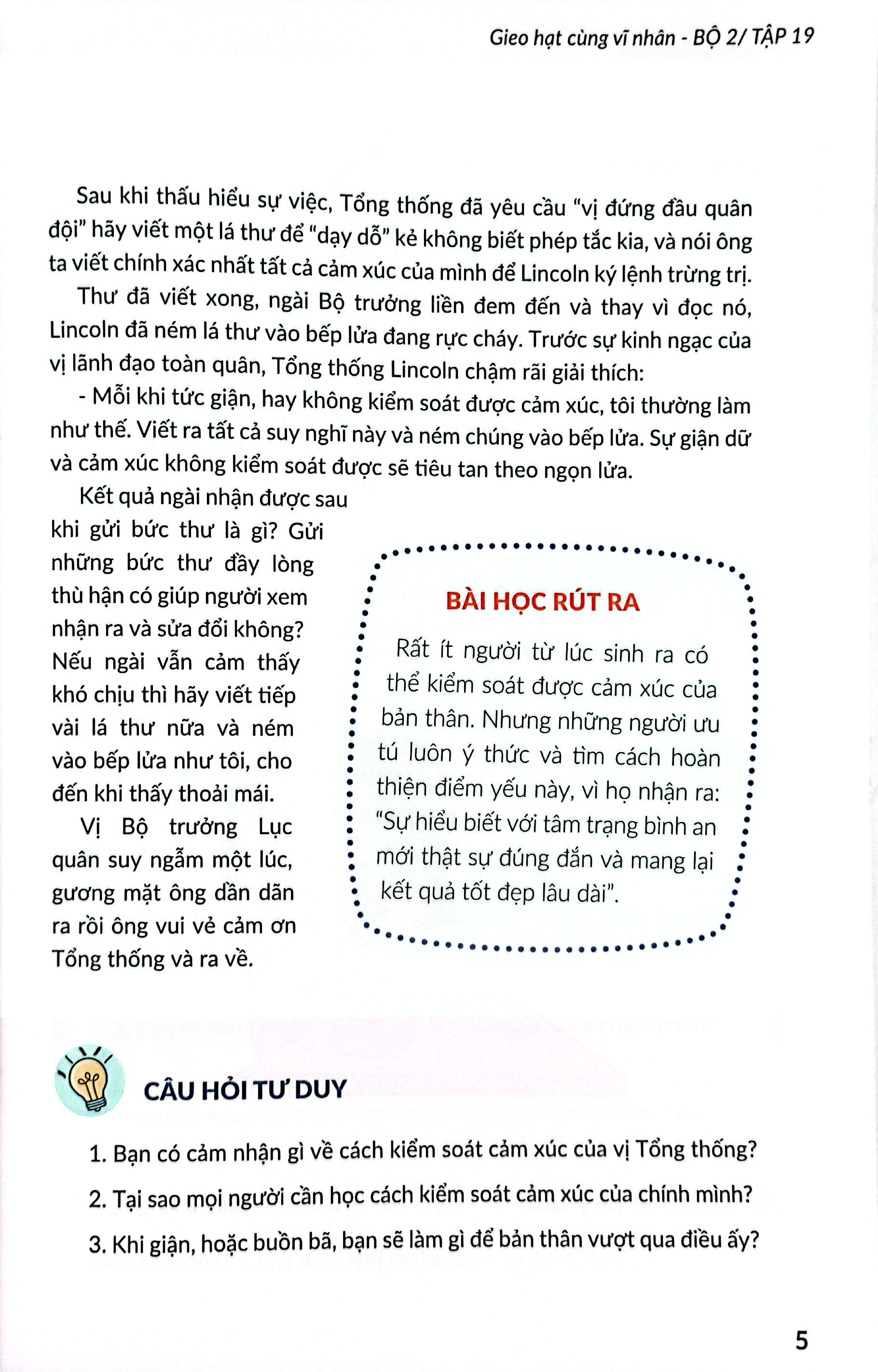 gieo hạt cùng vĩ nhân - bộ 2 - tập 19 - Ảnh 6