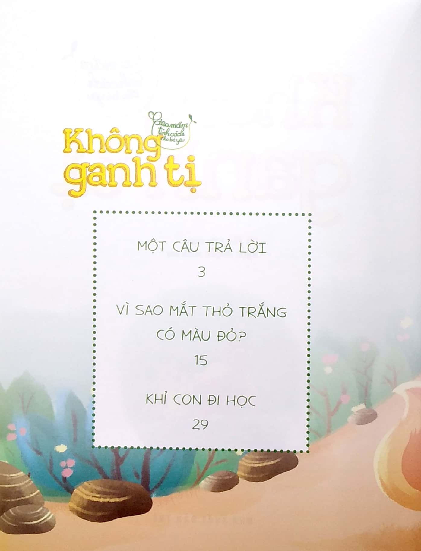 gieo mầm tính cách cho bé yêu - không ganh tị (tái bản 2022) - Ảnh 3